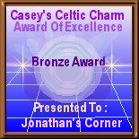 Casey's Celtic Charm Bronze Award