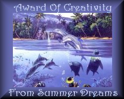 Award of Creativity From Summer Dreams