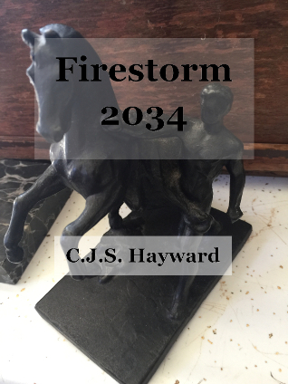 The cover for Firestorm 2034: The Anthology.