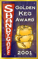 Shandygaff.com Golden Keg Award