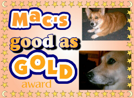 Mac's Good as Gold Award