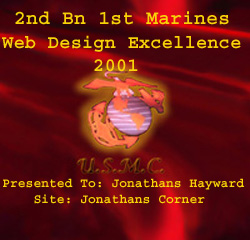 2nd Bn 1st Marines Web Design Excellence