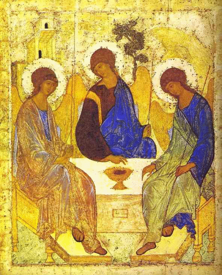 Icon of the Trinity, Rublev