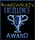 Brad[WRX]'s Excellence Award