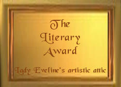The Literary Award from Lady Evalene's Artistic Attic