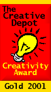 The Creative Depot Gold Creativity Award