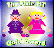 The Pixie Pit Gold Award