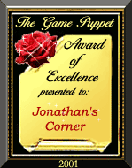 The Game Puppet Award of Excellence
