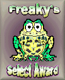 Freaky Frogs Award
