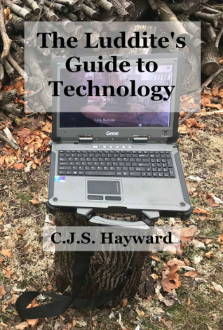 A cover for "The Luddite's Guide to Technology"
